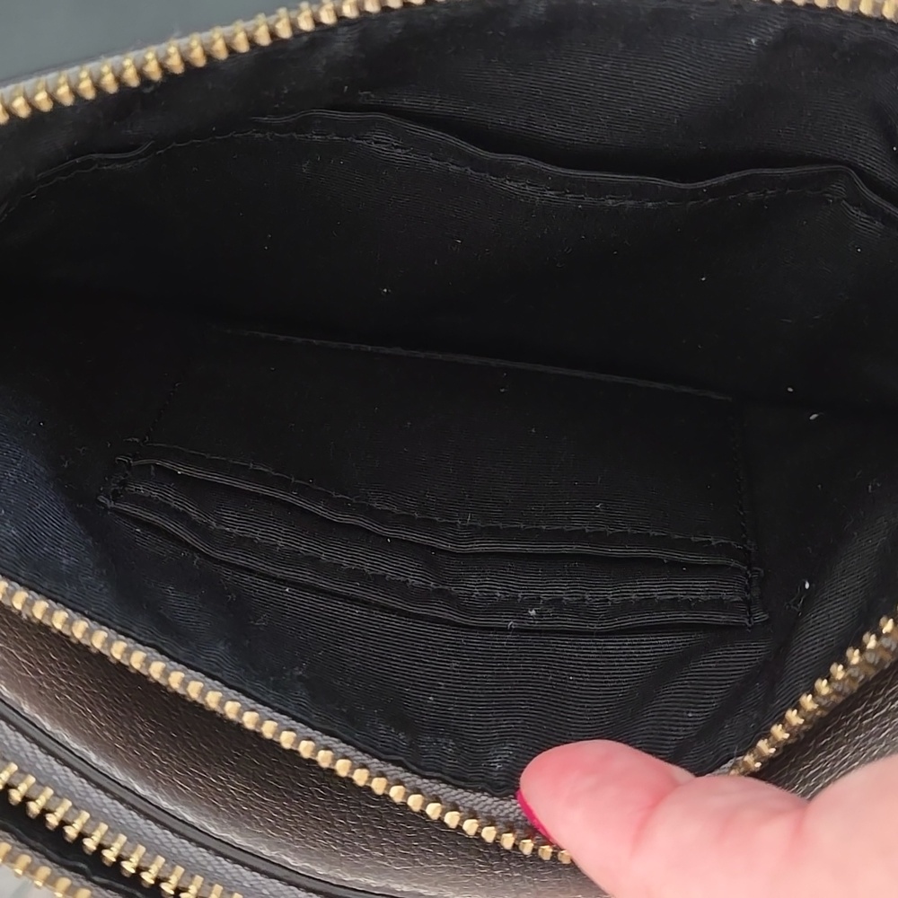 Coach Gold Leather Crossbody Bag - Picture 8 of 13